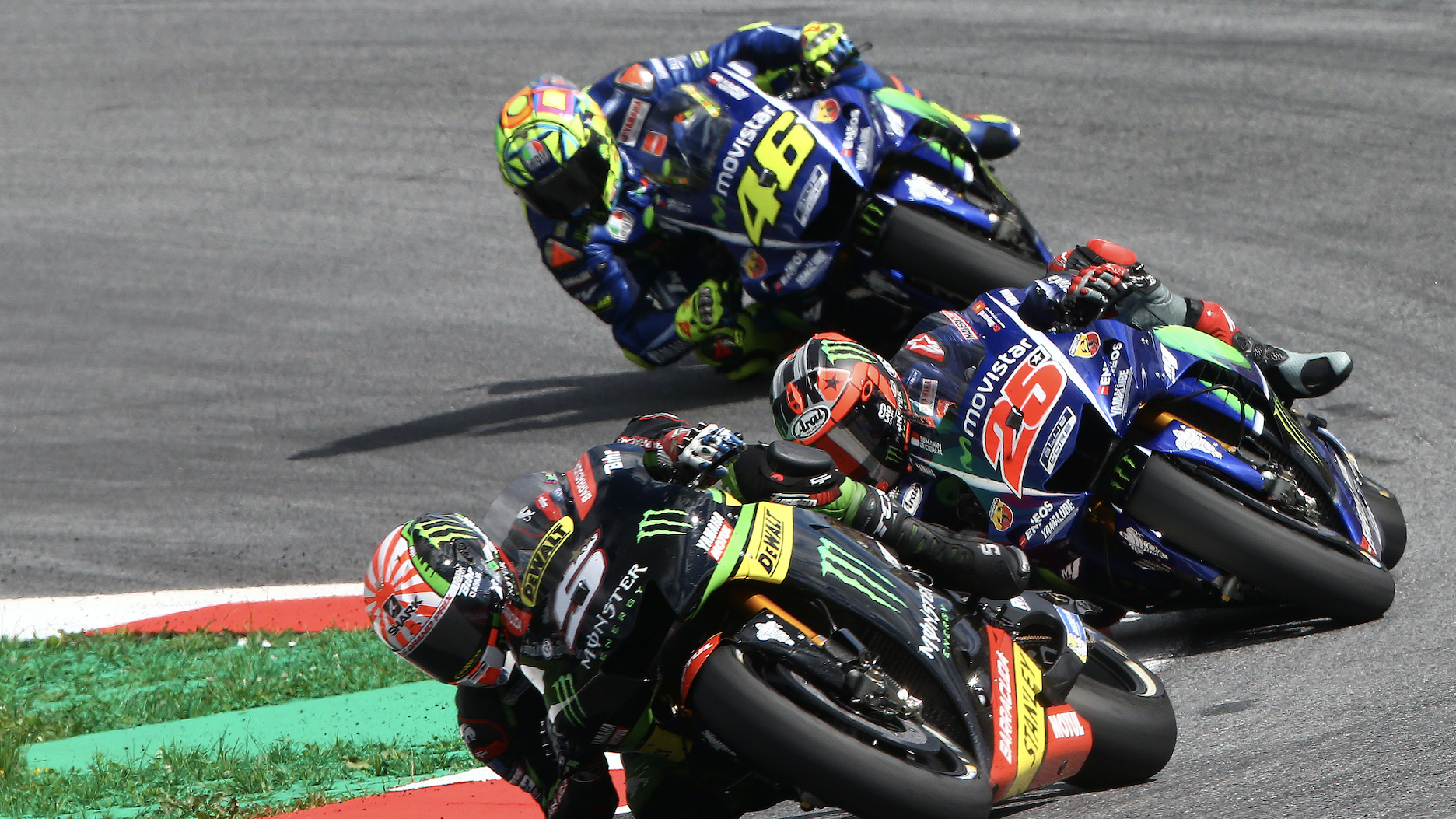 Zarco, Vinales, Rossi